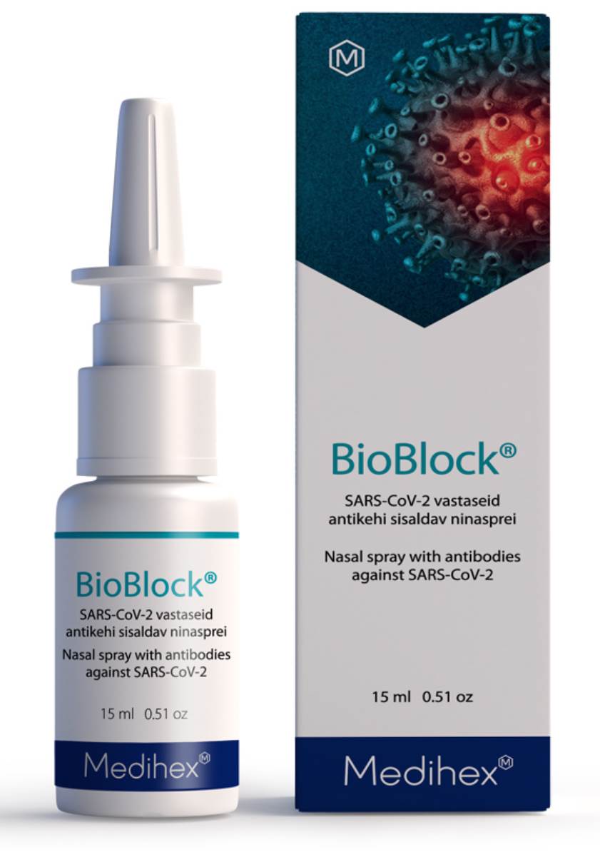 Sonderprojekt COVID-19  |  BioBlock Nasenspray mit Antikörpern gegen SARS-CoV-2